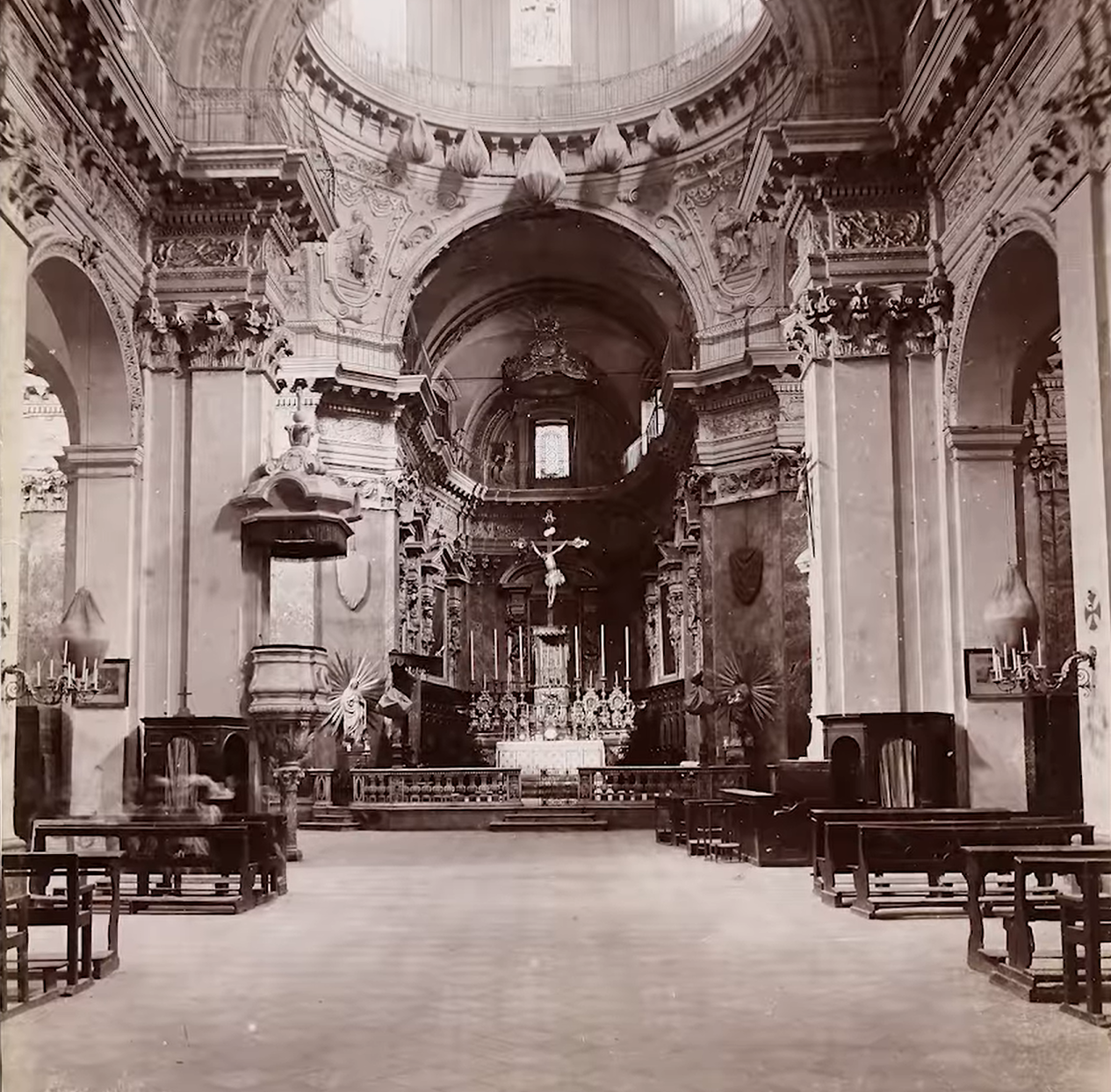 Cathédrale Sainte-Réparate au XIXe siècle